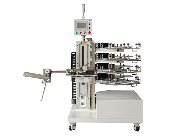 臥式自動4盤收料機HD214w