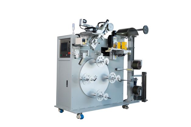 偏擺自動(dòng)加紙4盤收料機(jī)