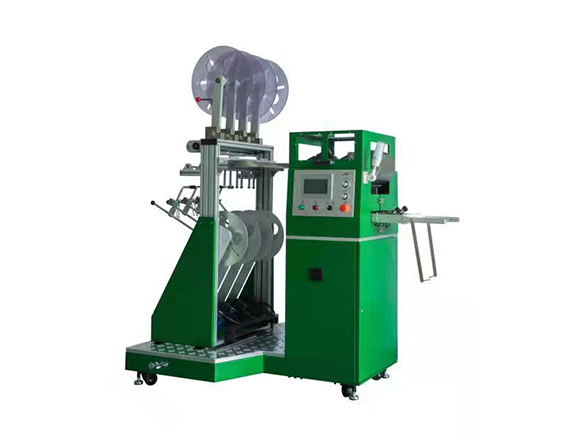 自動立式四盤收料機